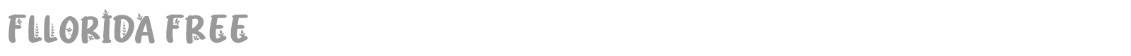Fllorida font preview